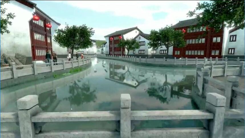 旅游景區(qū)VR漫游場景